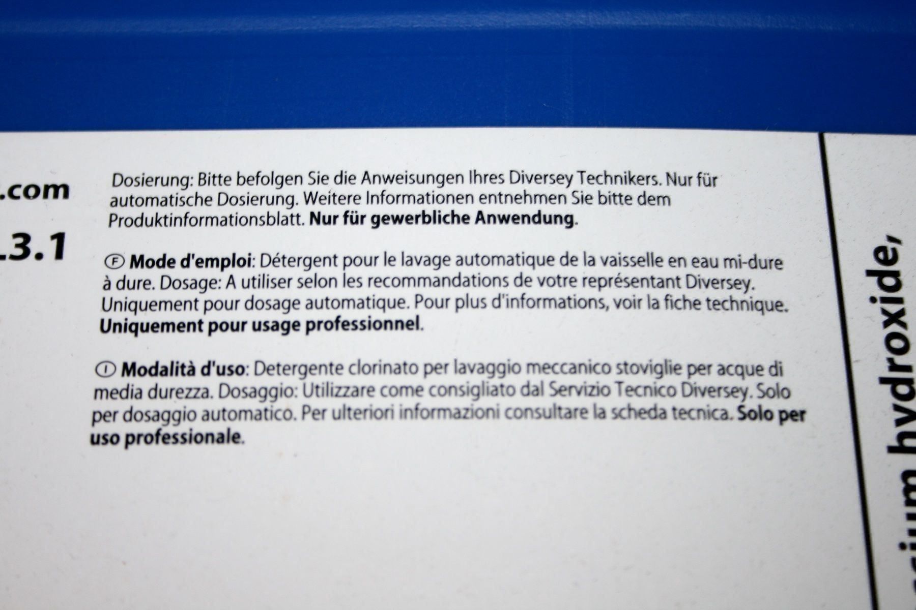 Pflegeprodukte: Geschirrwaschmittel SUMA MAXI L3.1, 20 L – Neu und originalverpackt aus Schaffhausen von Spezialist 3