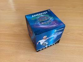 Fliegender Ball Amerfist Boomerang blau guter Zustand