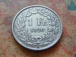 1 Fr. 1920  (A)
