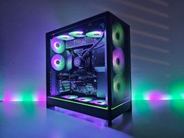 Gaming PC RGB-Reaktor🏭X3D Ryzen 5 + RTX 4060 Ti | 1TB SSD