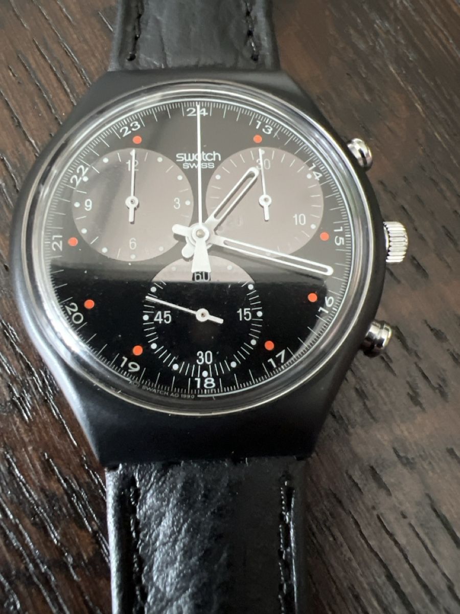 Swatch Uhren: Swatch Chrono (SCB106) Wallstreet – Neu und originalverpackt aus Künten von Spike17 1