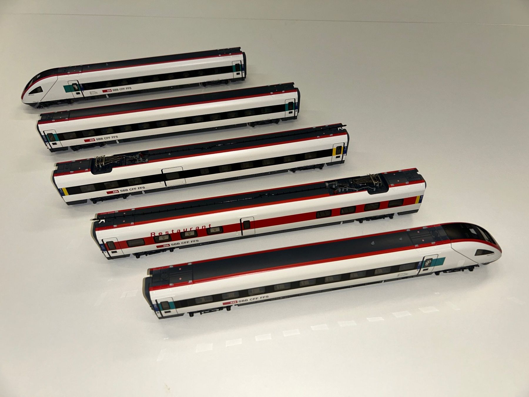 Roco Modellini di ferrovie: ROCO 63154 SBB ICN set DCC sound – Nuovo e nell'imballaggio originale da Ecublens VD venduto da sun_l587 3
