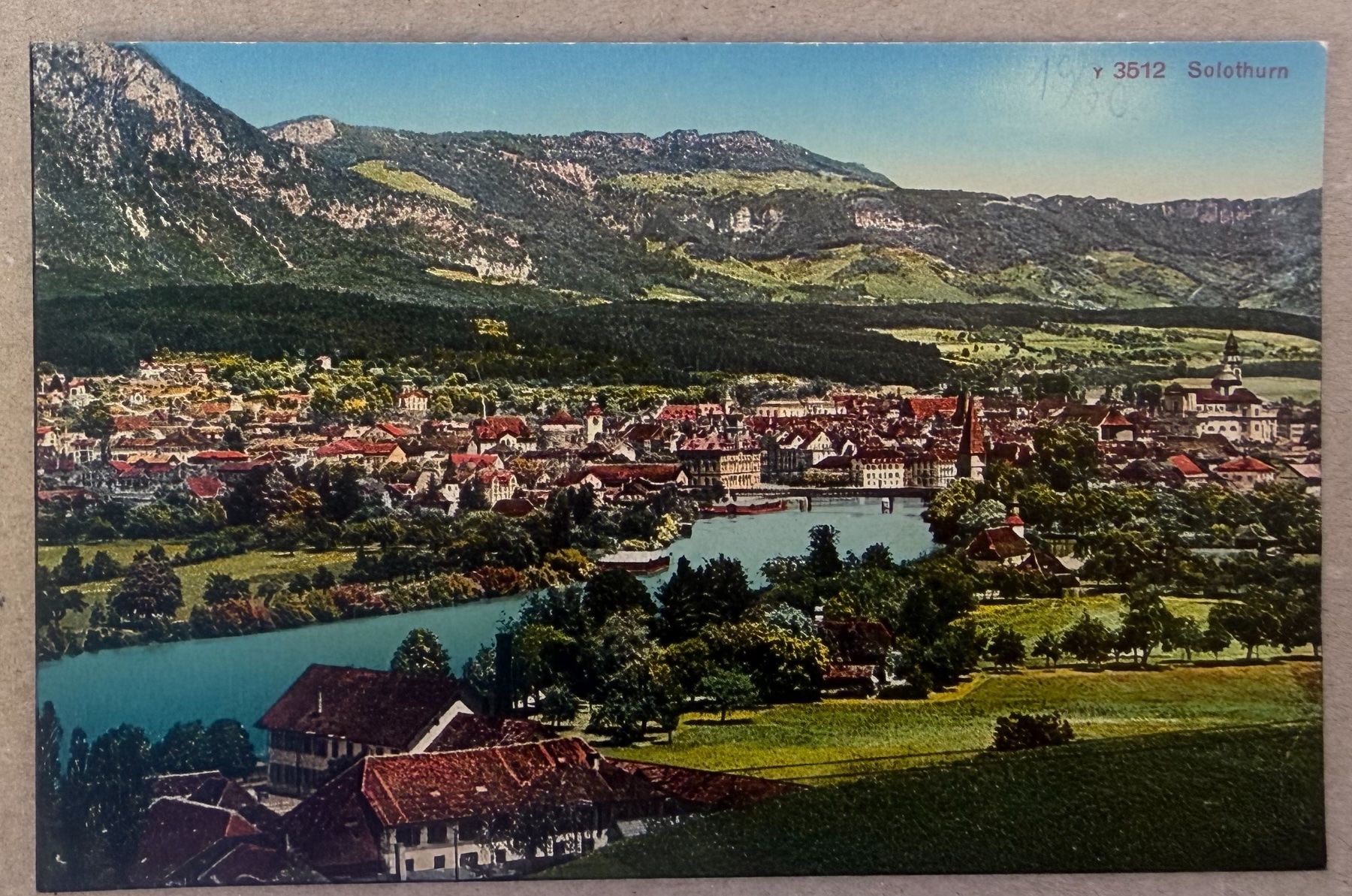 Cartoline postali: SOLOTHURN - Gesamtansicht - Ansichtskarte – Usato da Tegerfelden venduto da siebenmacky