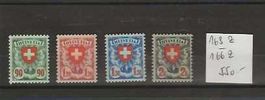 timbre 163Z - 164Z - 165z - 166Z SBK 550.--