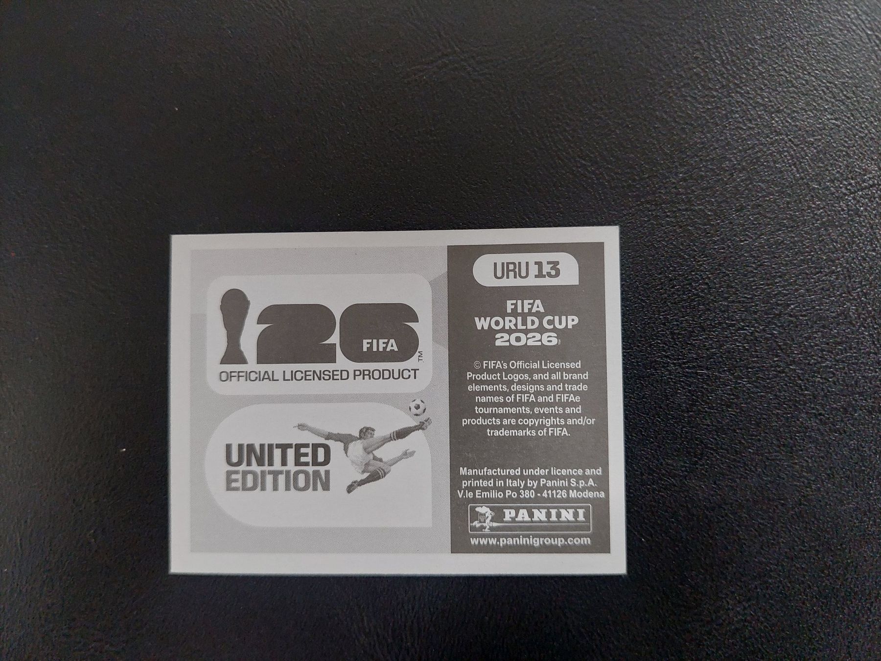 Panini Carte collezionabili: PANINIS - URU 13 – Usato da Biel/Bienne venduto da Deboma 1