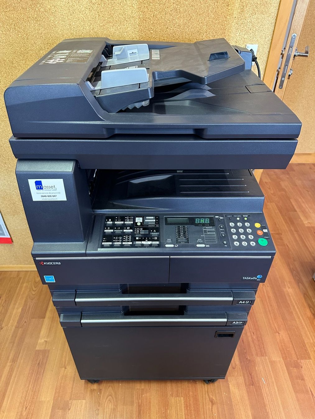 Fotokopierer: Kyocera Taskalfa 180 – Gebraucht aus Goldingen von