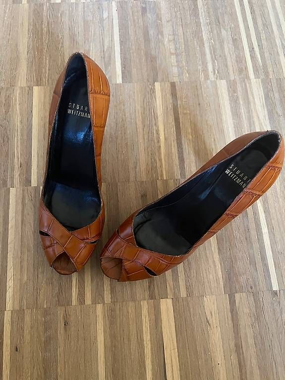 Damenschuhe: Stuart Weizmann Peeptoes 38 – Gebraucht aus Zürich von Samoo01