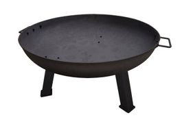 Feuerschale schwarz Ø 55 cm