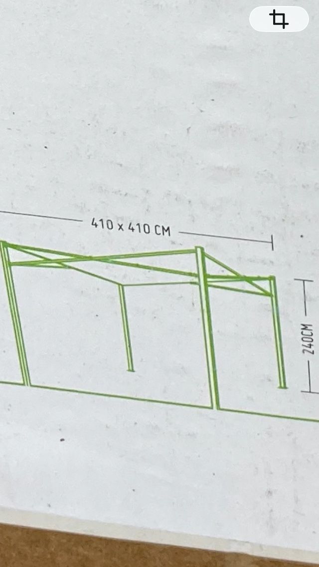 Tutte le decorazioni: MOOD Pavillon RIA, 410x410cm – Nuovo e nell'imballaggio originale da Gals venduto da Chrisi-76 2