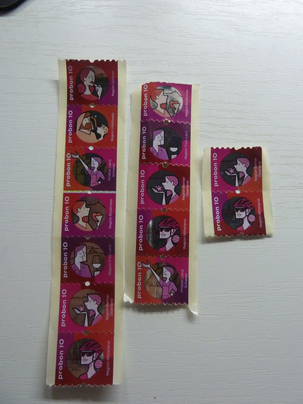 Sammelmarken & -punkte: 140 PROBON – Neu (gemäss Beschreibung) aus Kestenholz von Fechy