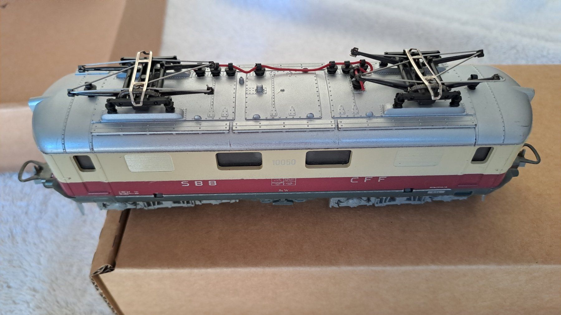 Lima Modellini di ferrovie: Lima SBB Re 4/4 H0 GL/38 – Usato da Winterthur venduto da Riebeli333 2