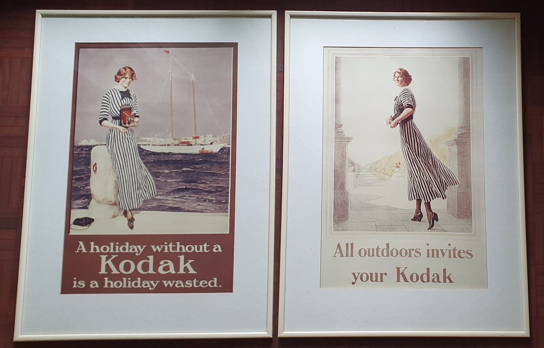 Poster & Bilder: 2 grosse Bilder - Werbeplakat Kodak – Gebraucht aus Kreuzlingen von Rschweiz1 3