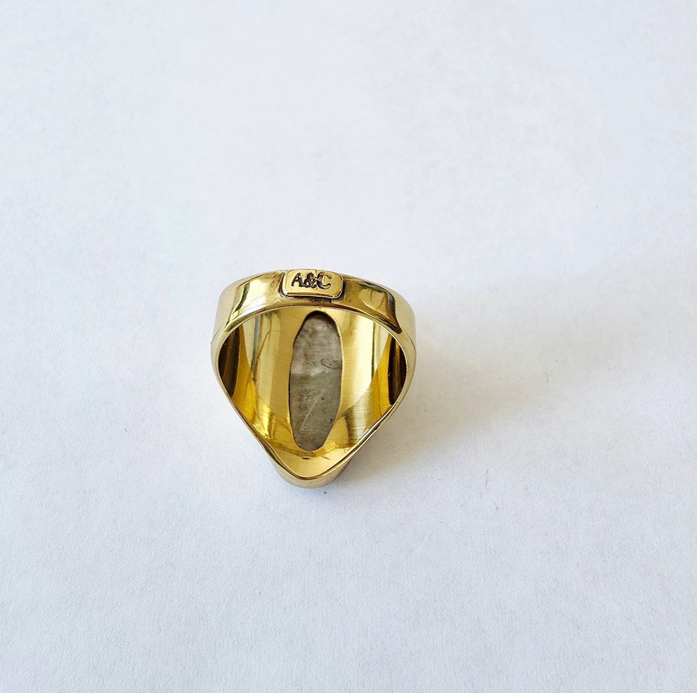 Bagues: Designer Bronz Ring mit Perlmutt - Neu – Neuf avec emballage d'origine à Uetikon am See par Springdream 5