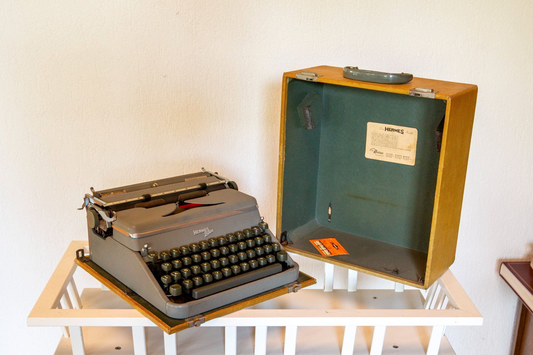 Hermès Macchine da scrivere: Schreibmaschine im Koffer, manuell – Usato da Rupperswil venduto da ber_5v6f