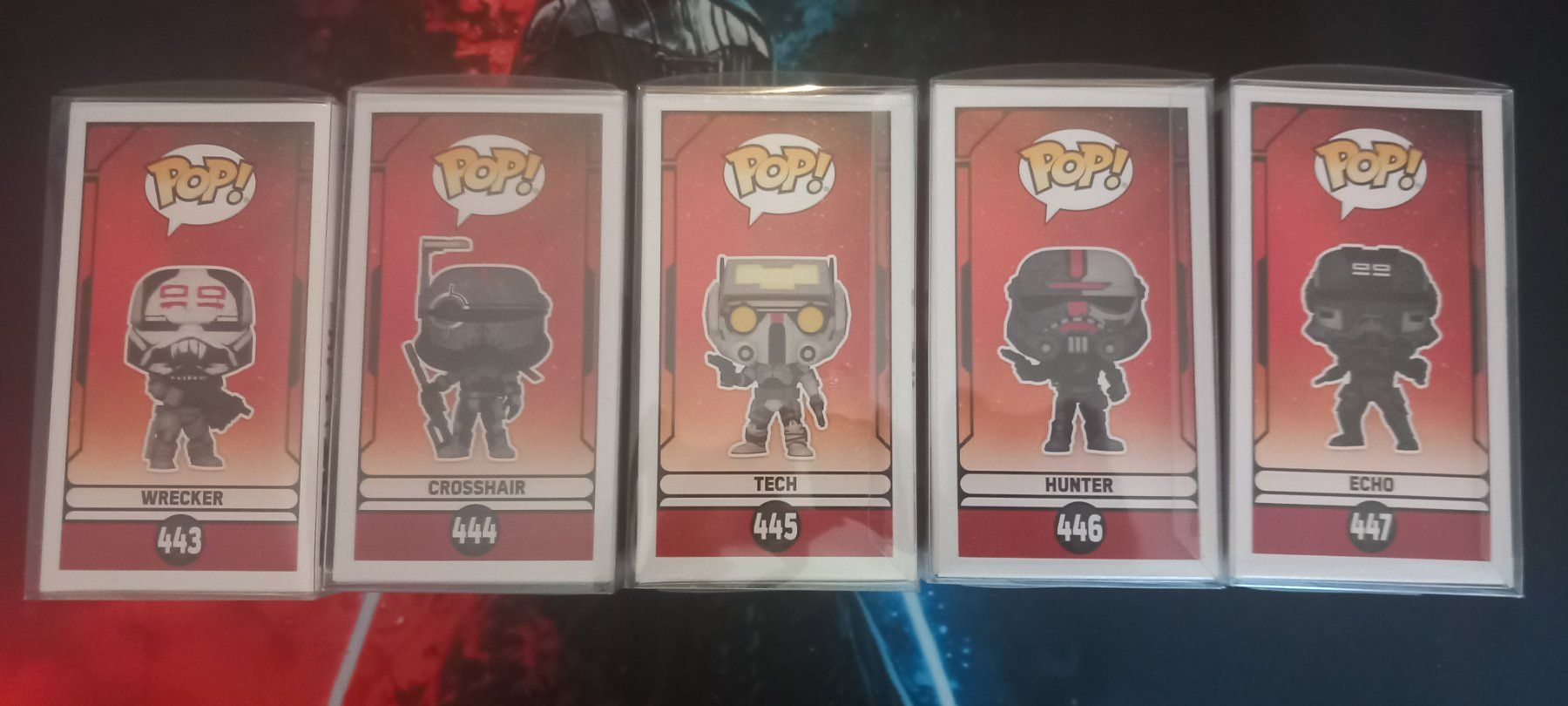Star Wars Figuren: Funko Pop Star Wars Bad Batch Collection RARE – Gebraucht aus Yverdon-les-Bains von fla_z2k7 3