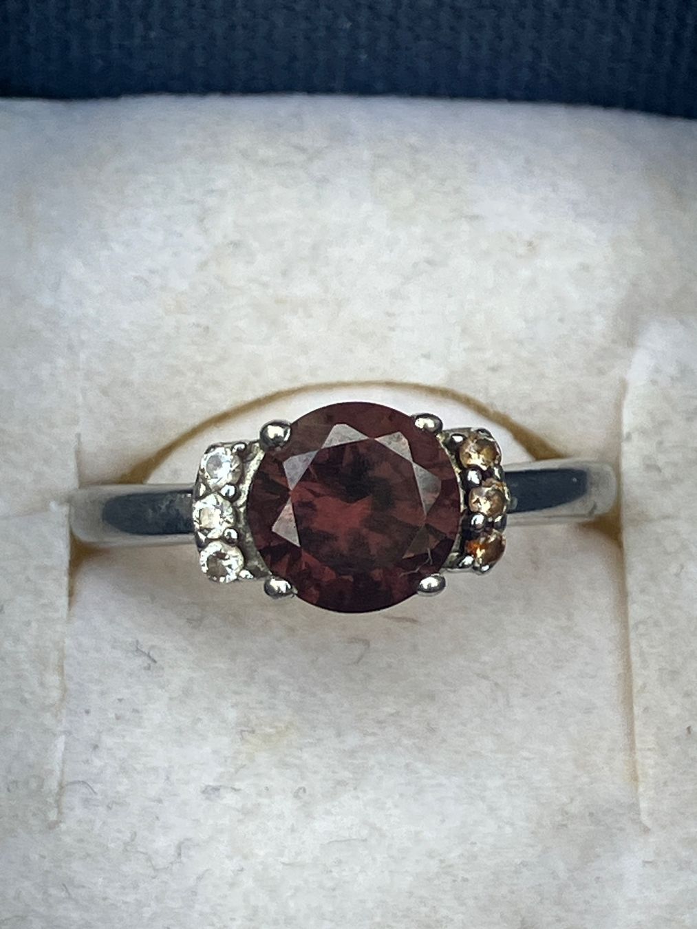 Ringe: Granatring – Gebraucht aus Baden von sylivianne