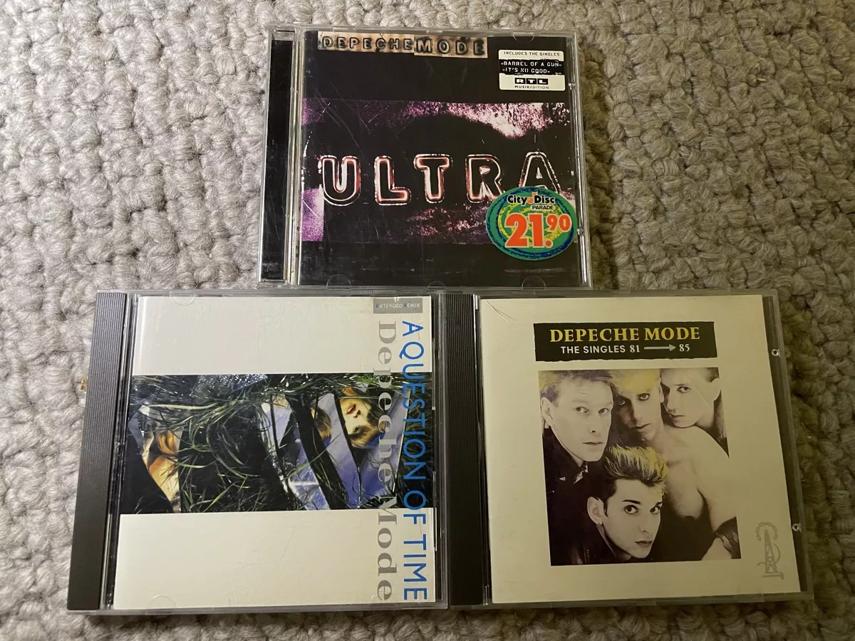CDs: 3x Depeche Mode  – Gebraucht aus Reinach AG von trigger7811