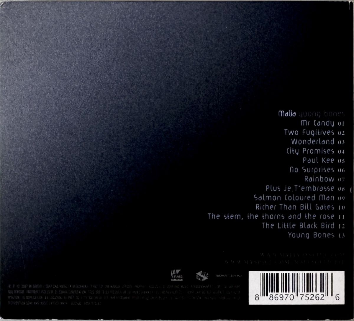 CD: CD Malia - Young Bones – Usato da Zürich venduto da tomakomai 1