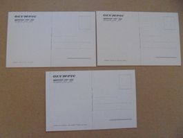 " Olympic Airways Boeing 707 " 3 cartes postales, Postkarten