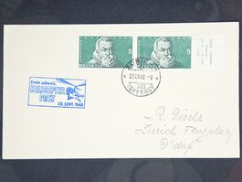 CL23 Enveloppe + Timbre Suisse 1948