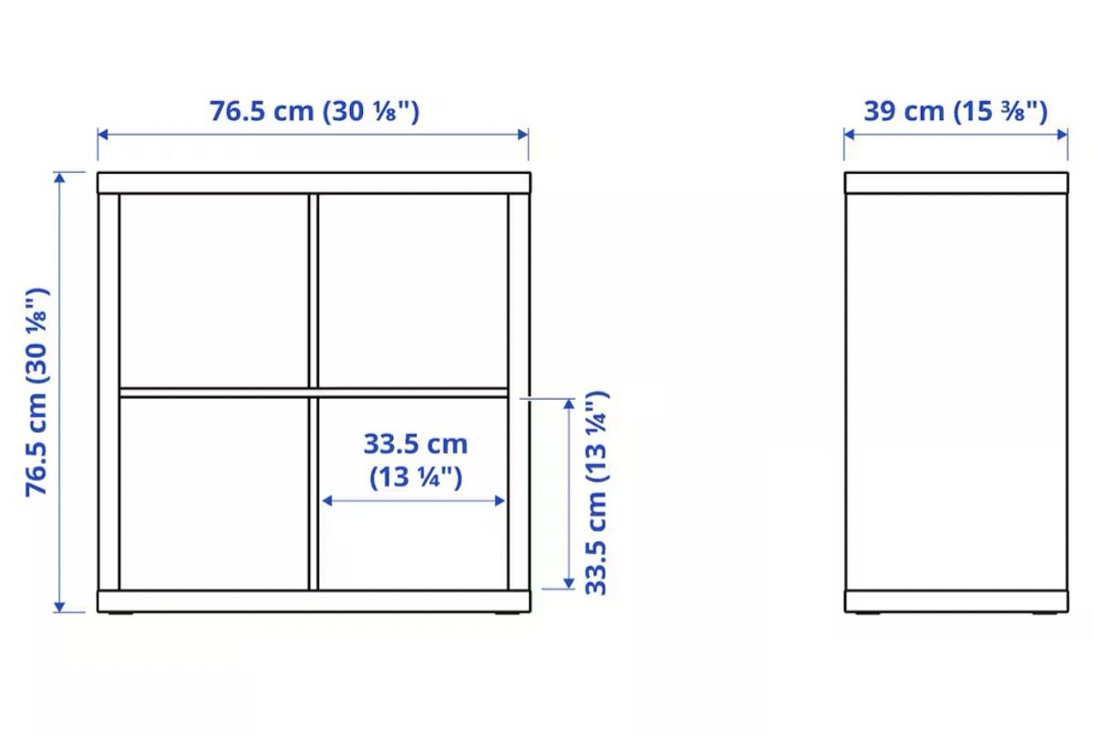 Ikea Regale: IKEA 4er Kallax Regal – Gebraucht aus Birmensdorf ZH von  3