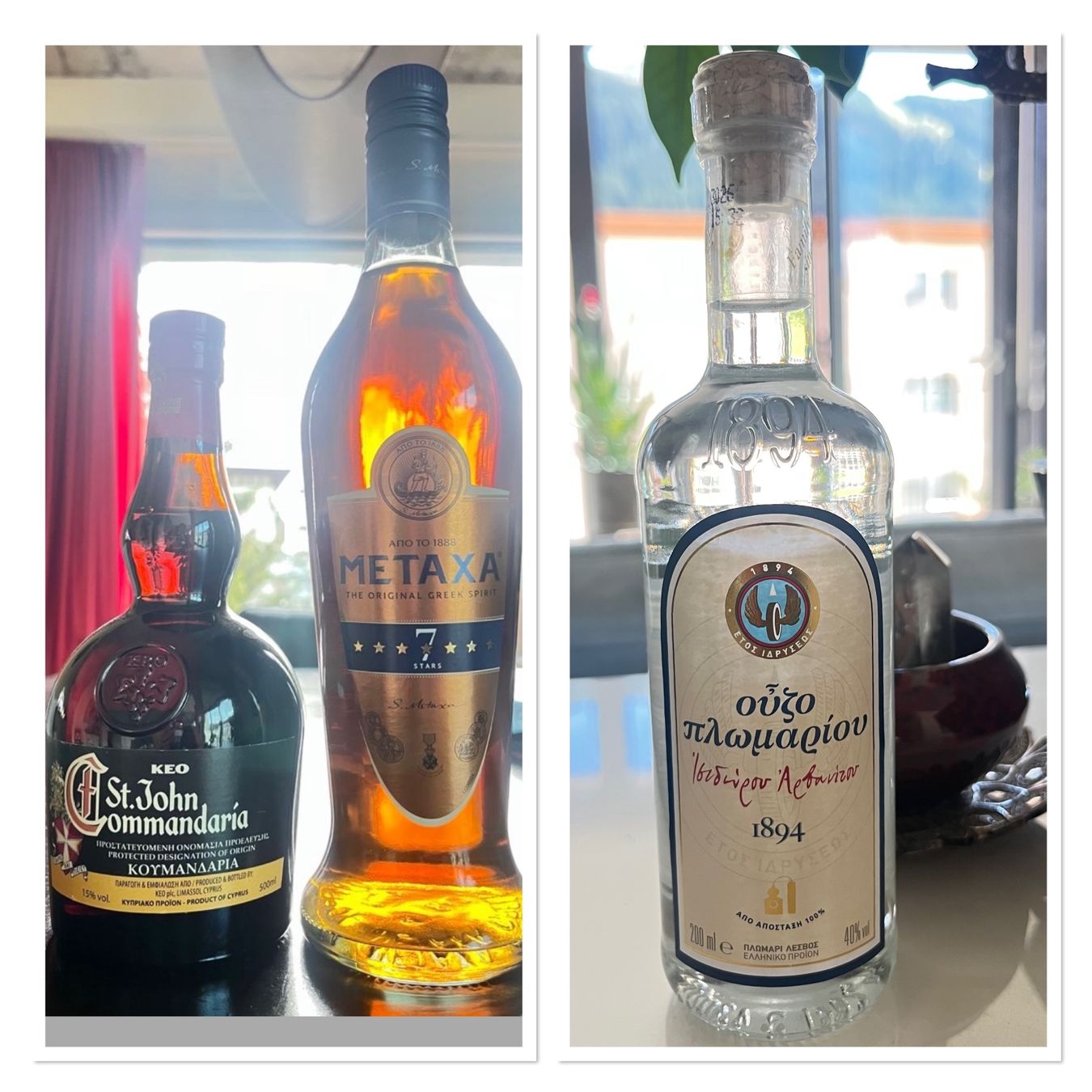 Spiritueux: Ouzo, Metaxa, St. John Commandaria – Neuf avec emballage d'origine à Davos Platz par Infinity795