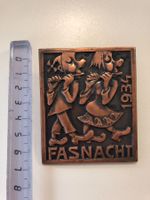 Basel ZUGSPLAKETTE Kupfer klein 1934 **