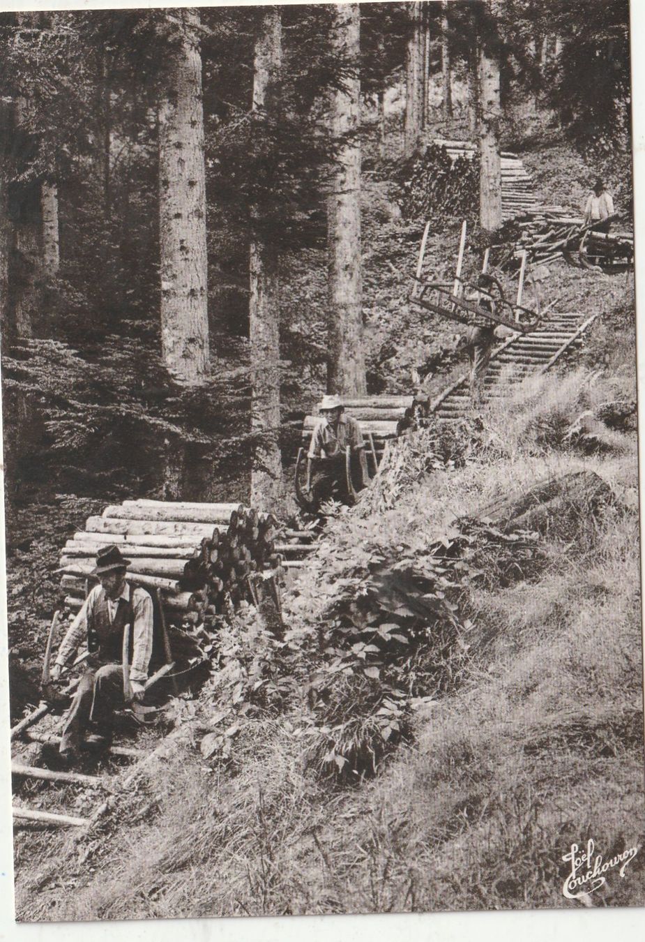 Cartoline postali: Die alten Zeiten – Usato da Lumbrein venduto da made02
