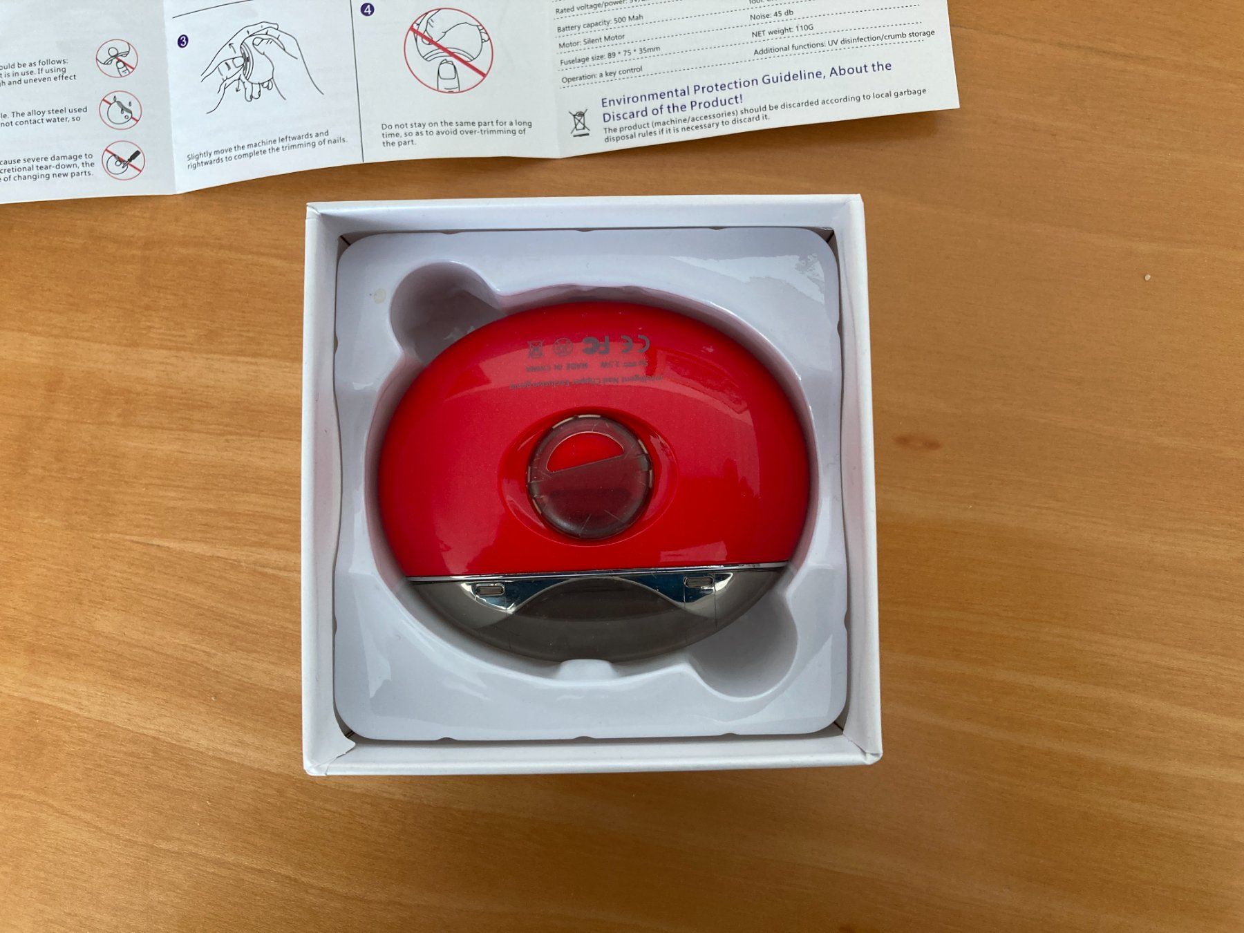 Manicure: Nagelknipser, elektrisch – Nuovo e nell'imballaggio originale da Linthal venduto da fiatsedici 4