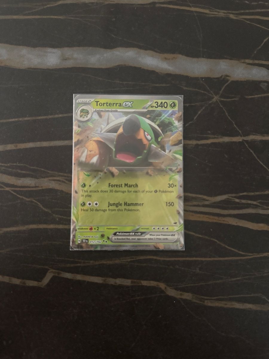 Pokémon Sammelbilder & Trading cards: Pokémon Torterra ex 012/162 Temporal Forces – Gebraucht aus Zürich von Privat13