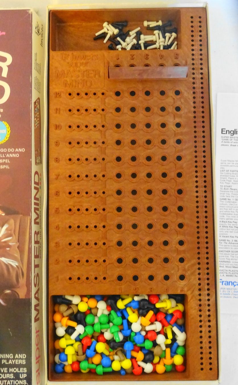 Invicta Giochi: Original Super Mastermind Spiel, Invicta 70er Jahre – Usato da Zürich venduto da Connie8 1