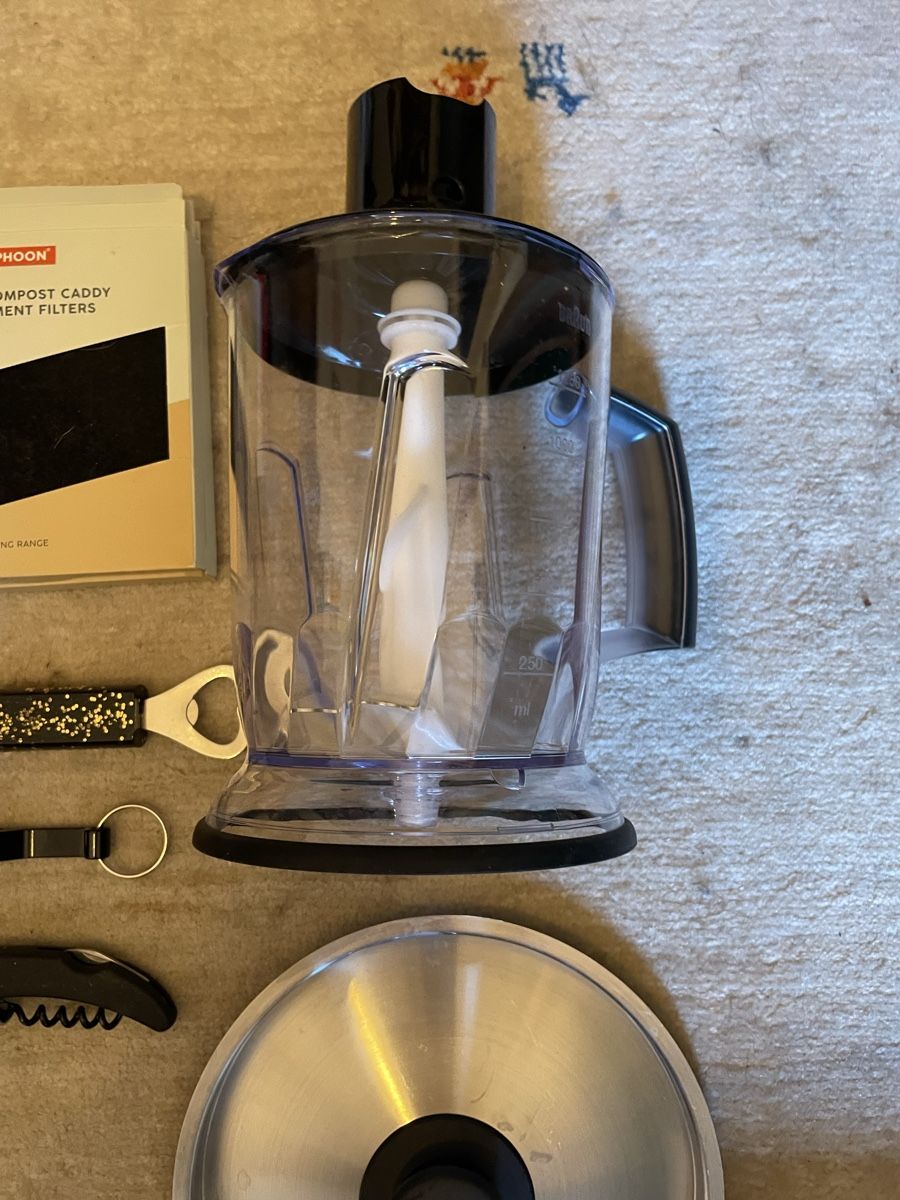 Braun Elettrodomestici da cucina: Braun Stabmixer MultiQuick 7 Zerkleinerer – Usato da Basel venduto da Nathaljia