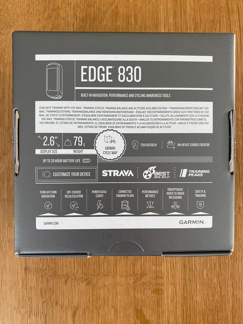Garmin GPS & Strumenti di misurazione: Garmin Edge 830 GPS Fahrradcomputer – Usato da Emmenbrücke venduto da Tenos153 2