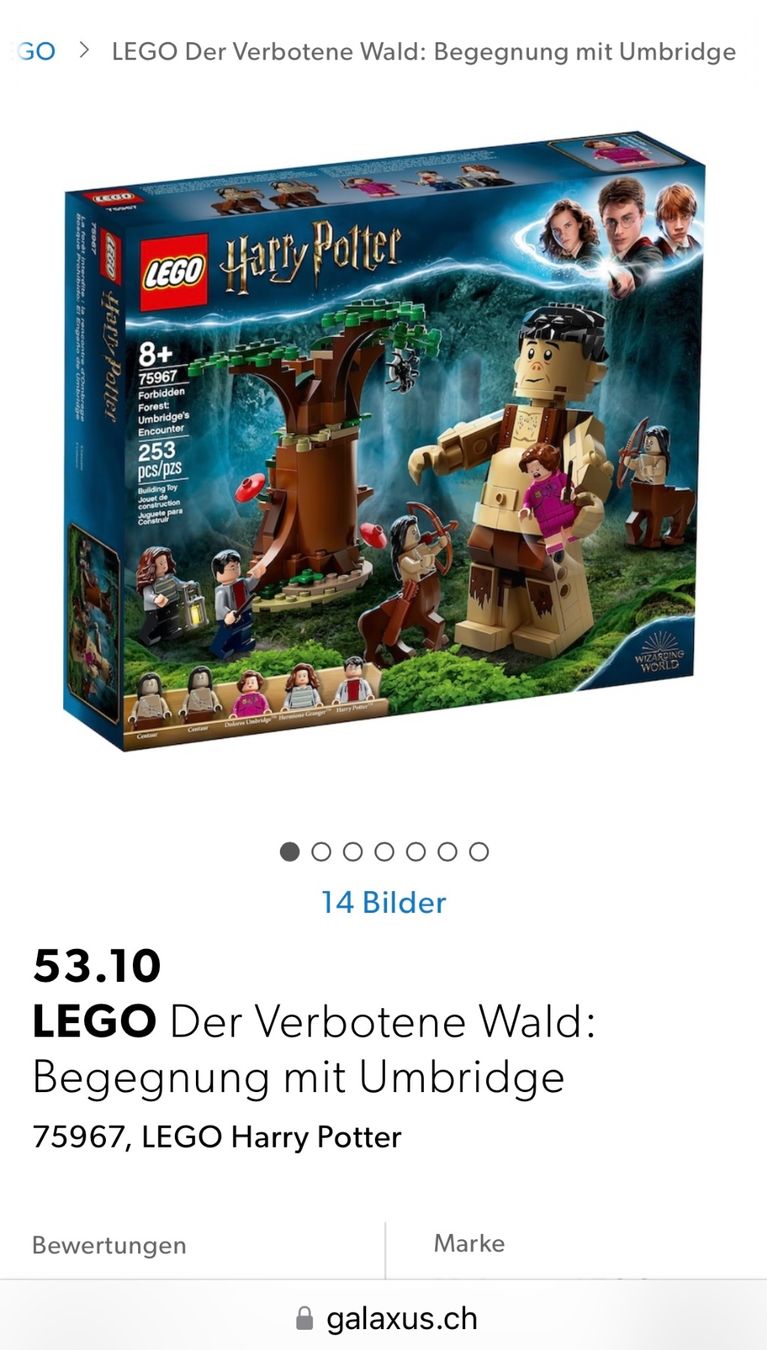 Lego Baukästen: Lego Harry Potter der verbotene Wald – Gebraucht aus Alterswil FR von Daria.a 1