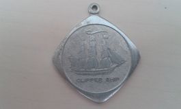 Schlüssel Anhänger Clipper Ship Segel Schiff Meer Hochsee