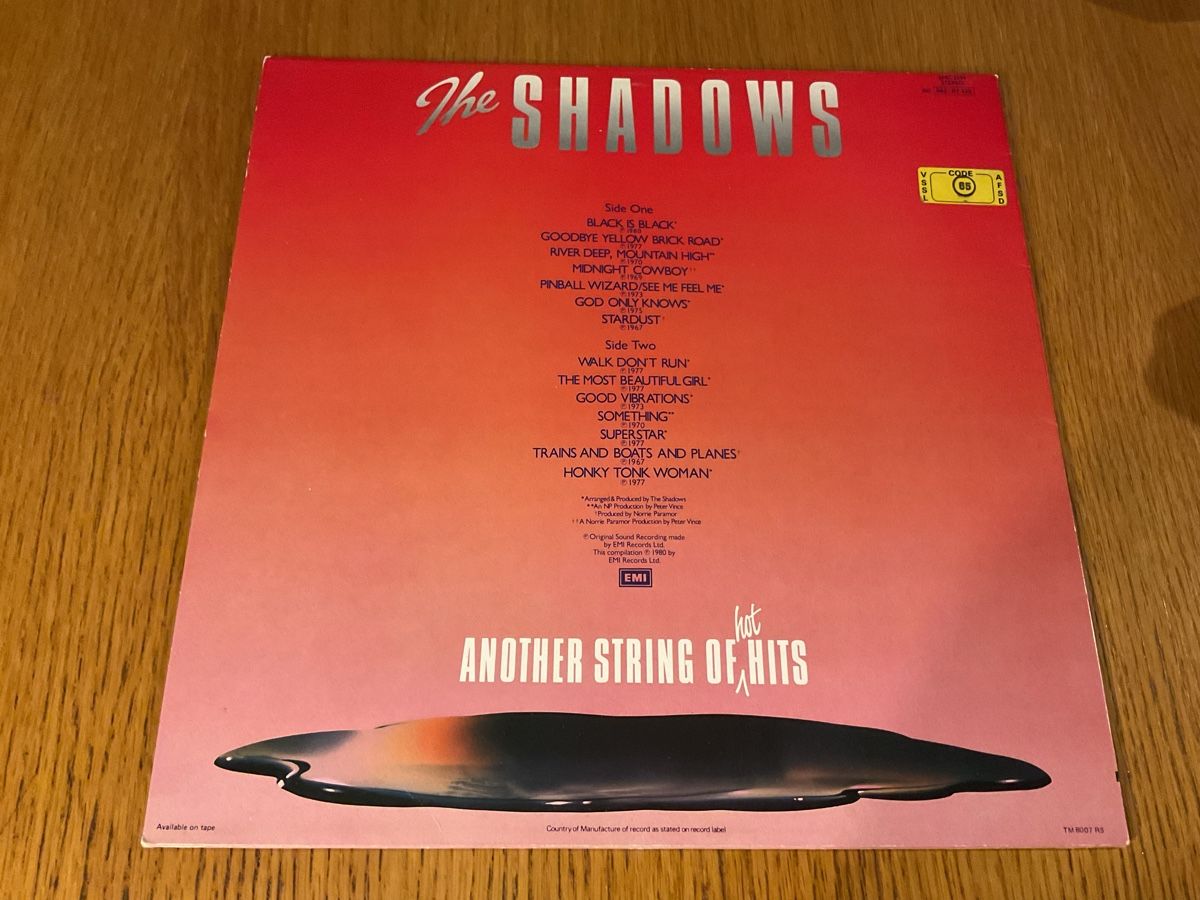 Dischi in vinile: The Shadows - Another String Of Hits Schallplatte, Top! – Usato da Steinach venduto da Quarkie 1