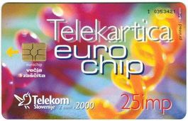 Telefonkarte Slowenien Eurochip