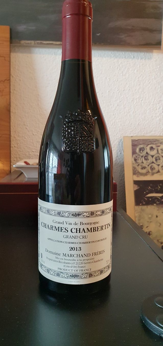 Vino: MARCHAND FRERES - CHARMES CHAMBERTIN 2013 – Nuovo e nell'imballaggio originale da Lenzburg venduto da Reto013 3