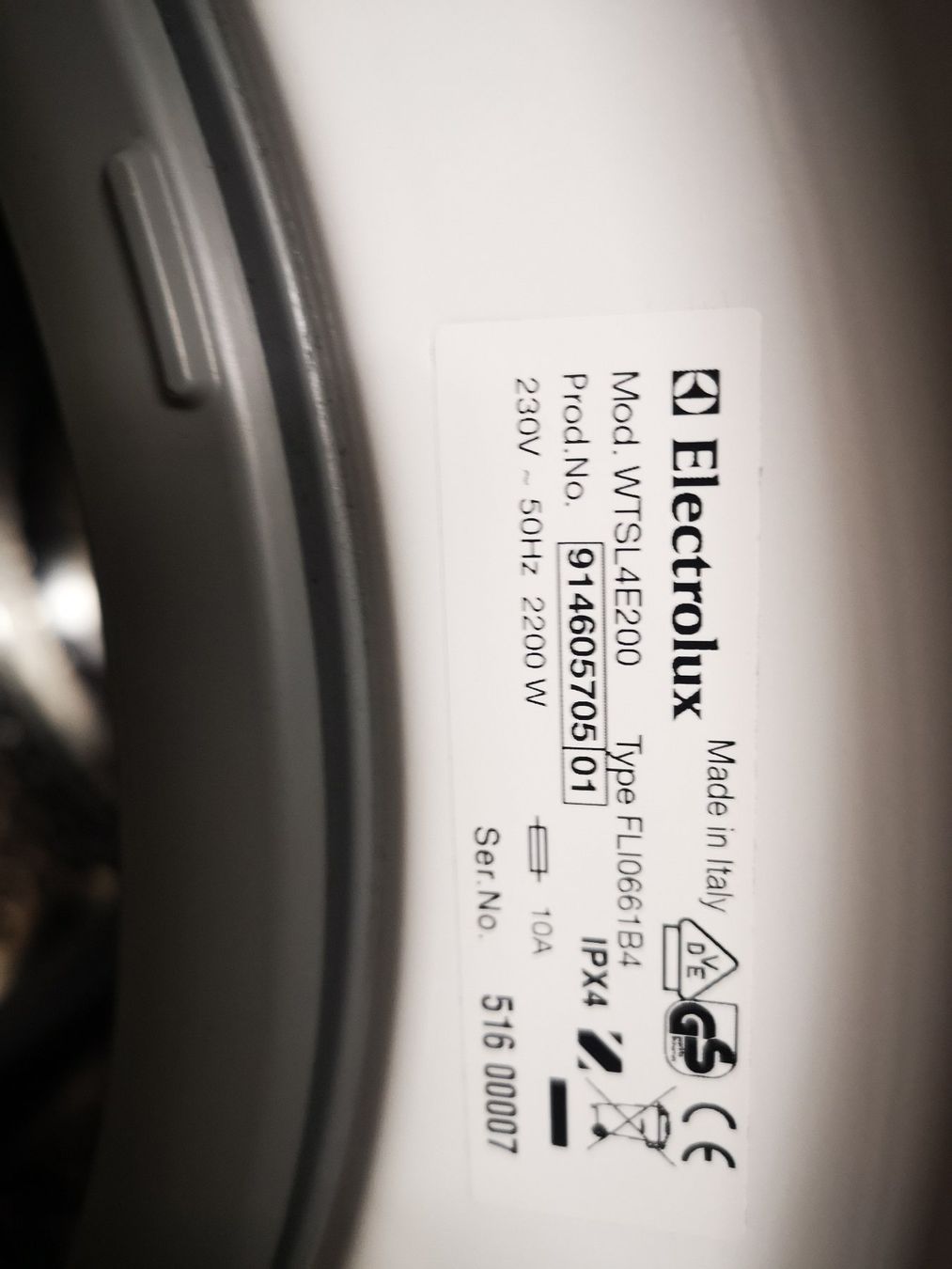 Electrolux Lavatrici: Electrolux Waschmaschine 9kg, Super Luxe WT SL4 E – Usato da Grasswil venduto da tobias9891 1