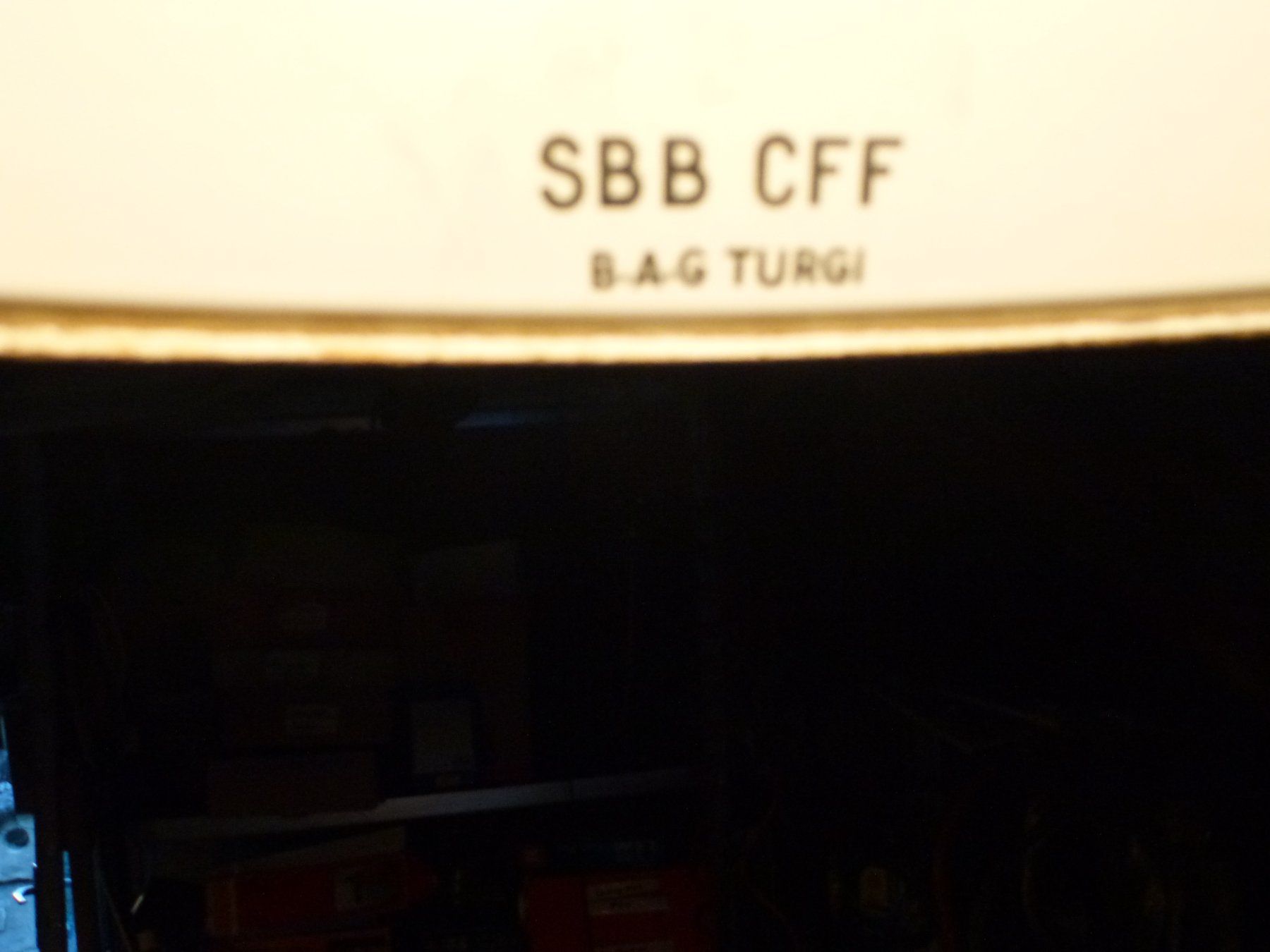 Bag Turgi Lampade: Grosse Design Werkstattlampe SBB / B.A.G – Usato da Zürich venduto da Luftibus01 7