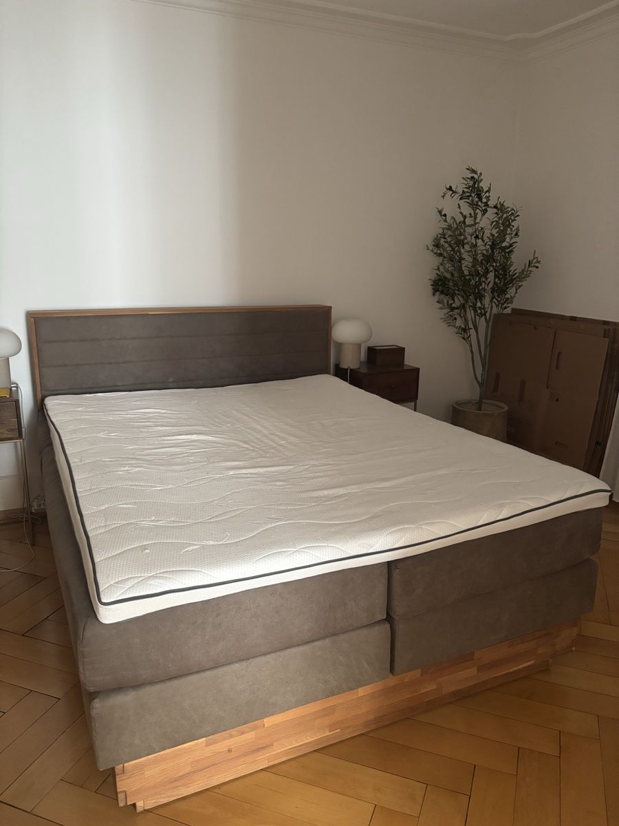 Letti: Boxspringbett in Top Zustand 160cm – Usato da Zürich venduto da MagdalenaL98