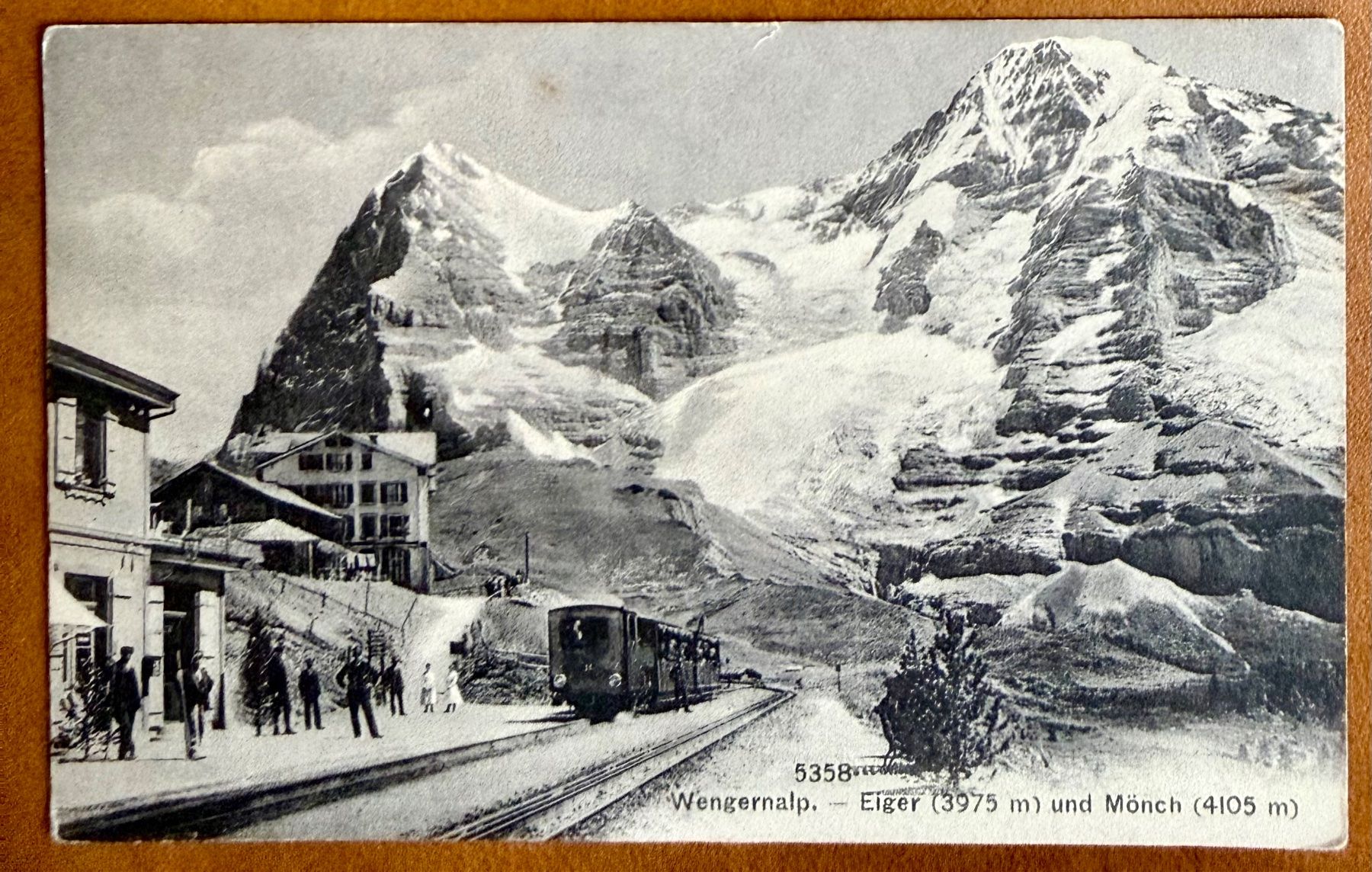 Cartes postales: Wengernalp - Bahn - Animation 1913 – D'occasion à Lutry par Ediego
