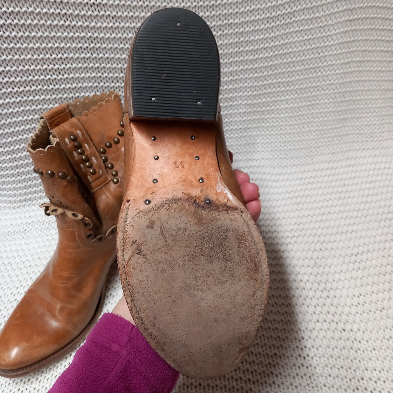 Damenschuhe: Westernstiefeletten Sistemaction Gr.36 – Gebraucht aus Gwatt (Thun) von umwelt-brocki 4
