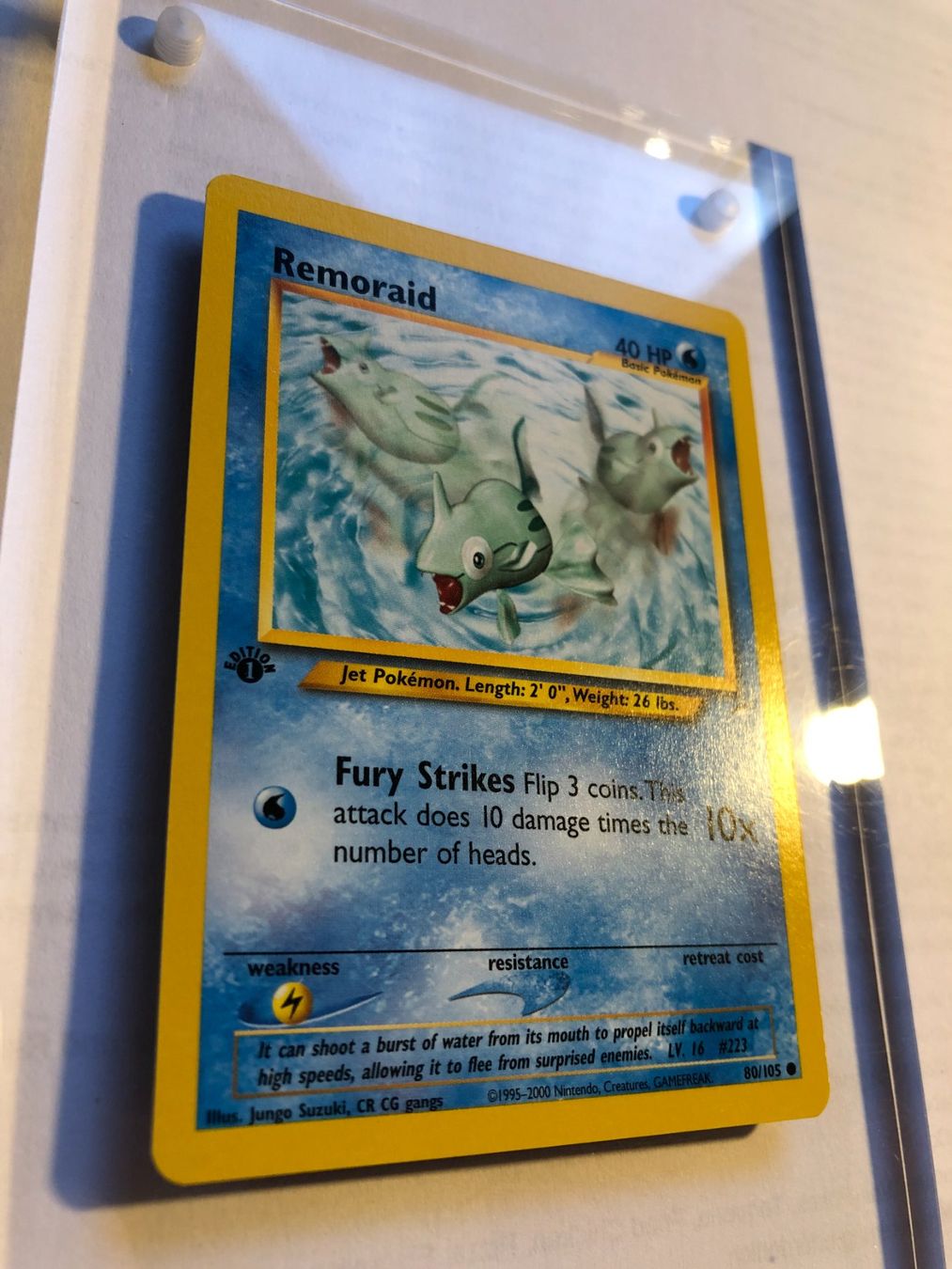 Carte collezionabili: Remoraid 1st Neo Destiny - MINT - ab 1.- – Usato da Giubiasco venduto da dan_pr8b 1