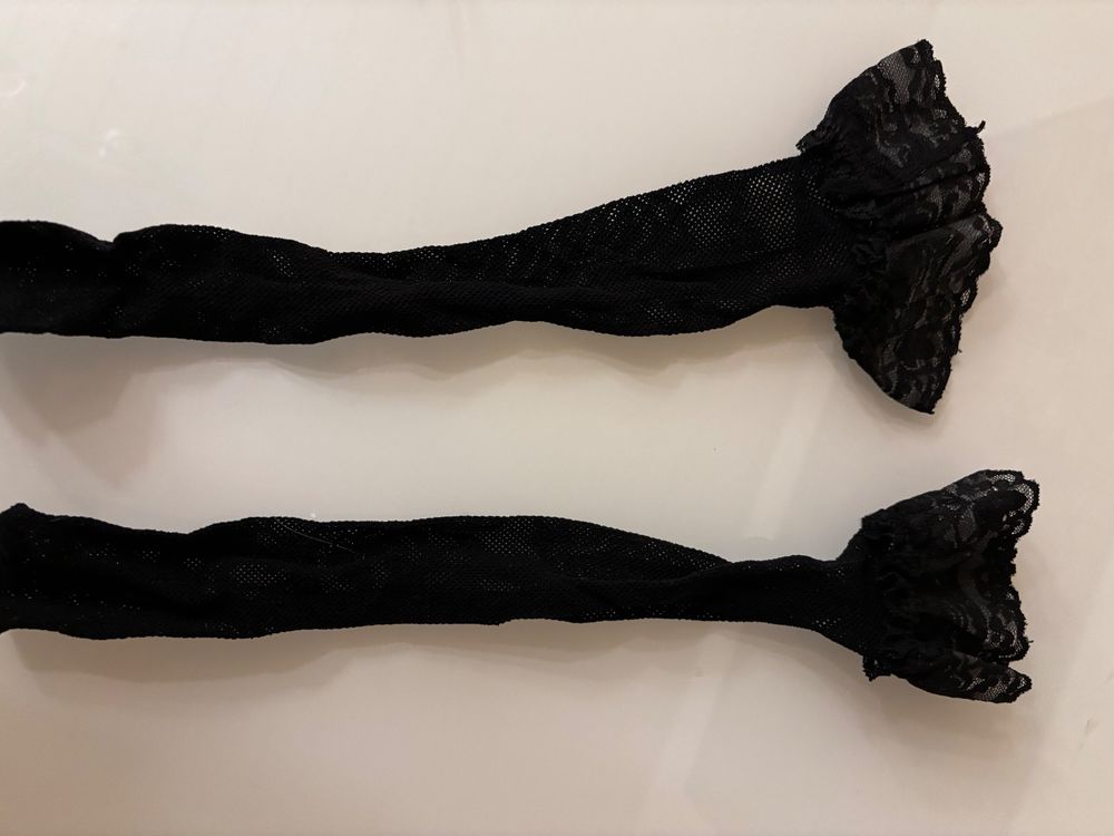 4 Paar Netzstrümpfe Mit Totenkopf-Muster – Perfekt Für Halloween & Partys