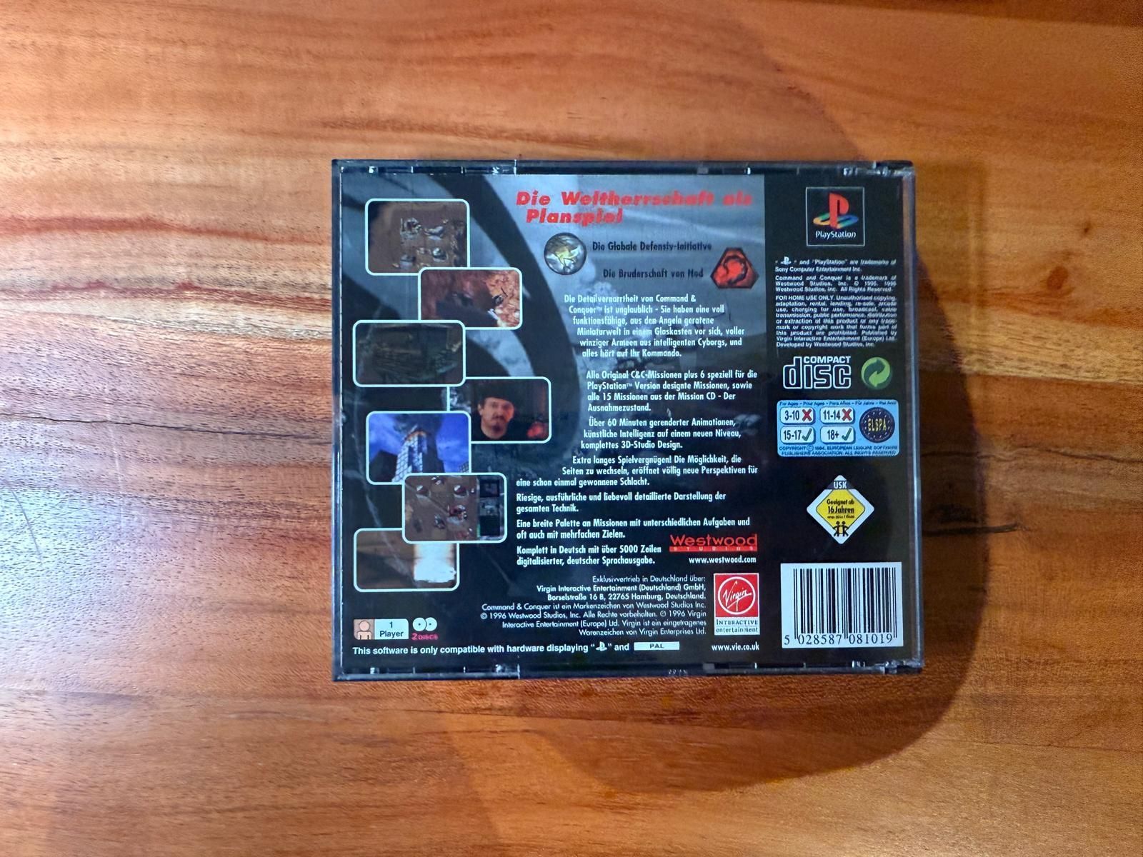 Sony Giochi: Command & Conquer PS1 Der Tiberiumkonflikt, Deutsch! – Usato da Neuhausen venduto da sou_t9p8 3