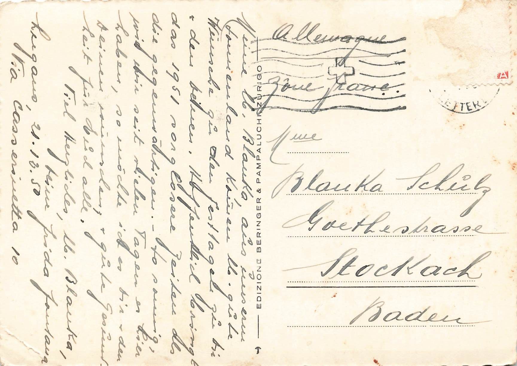 Cartoline postali: Vegetazione Ticinese – Usato da Biasca venduto da Blenio71 1