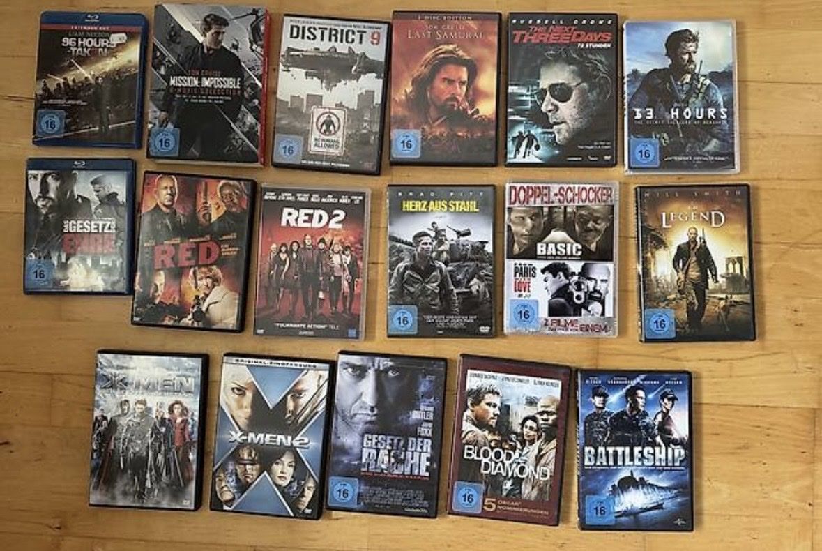 Tutti i DVDs: Ganze Dvd-Sammlung 92 Dvds – Usato da Krattigen venduto da Jochebed 1