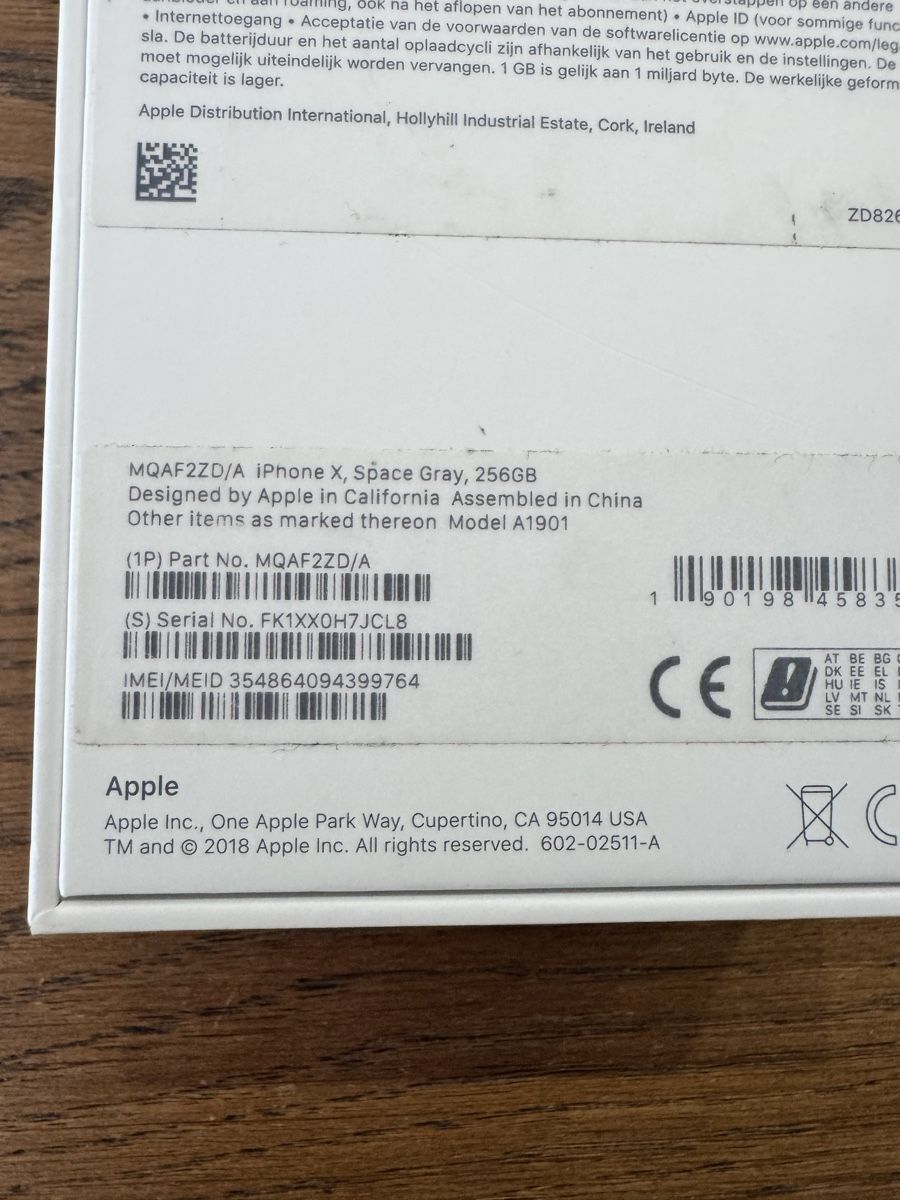 Apple Telefoni cellulari / Smartphones: iPhone X 256GB  – Usato da Glattpark(Opfikon) venduto da ale_mg8x 8