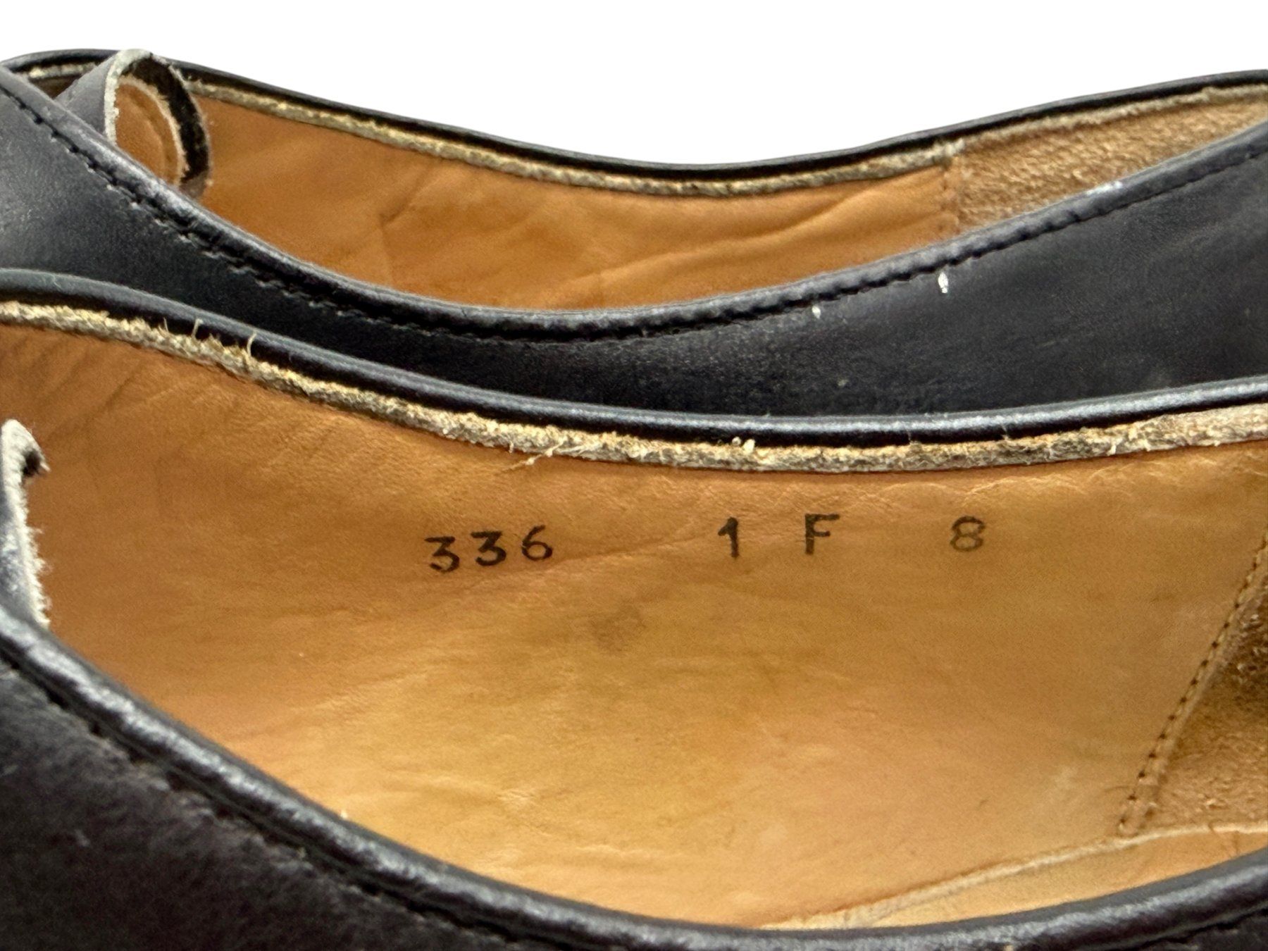 Scarpe da uomo: Chaussures Loding Shoes cuir noir . Pointure 42 – Usato da Cossonay-Ville venduto da PatineDuTemps 2